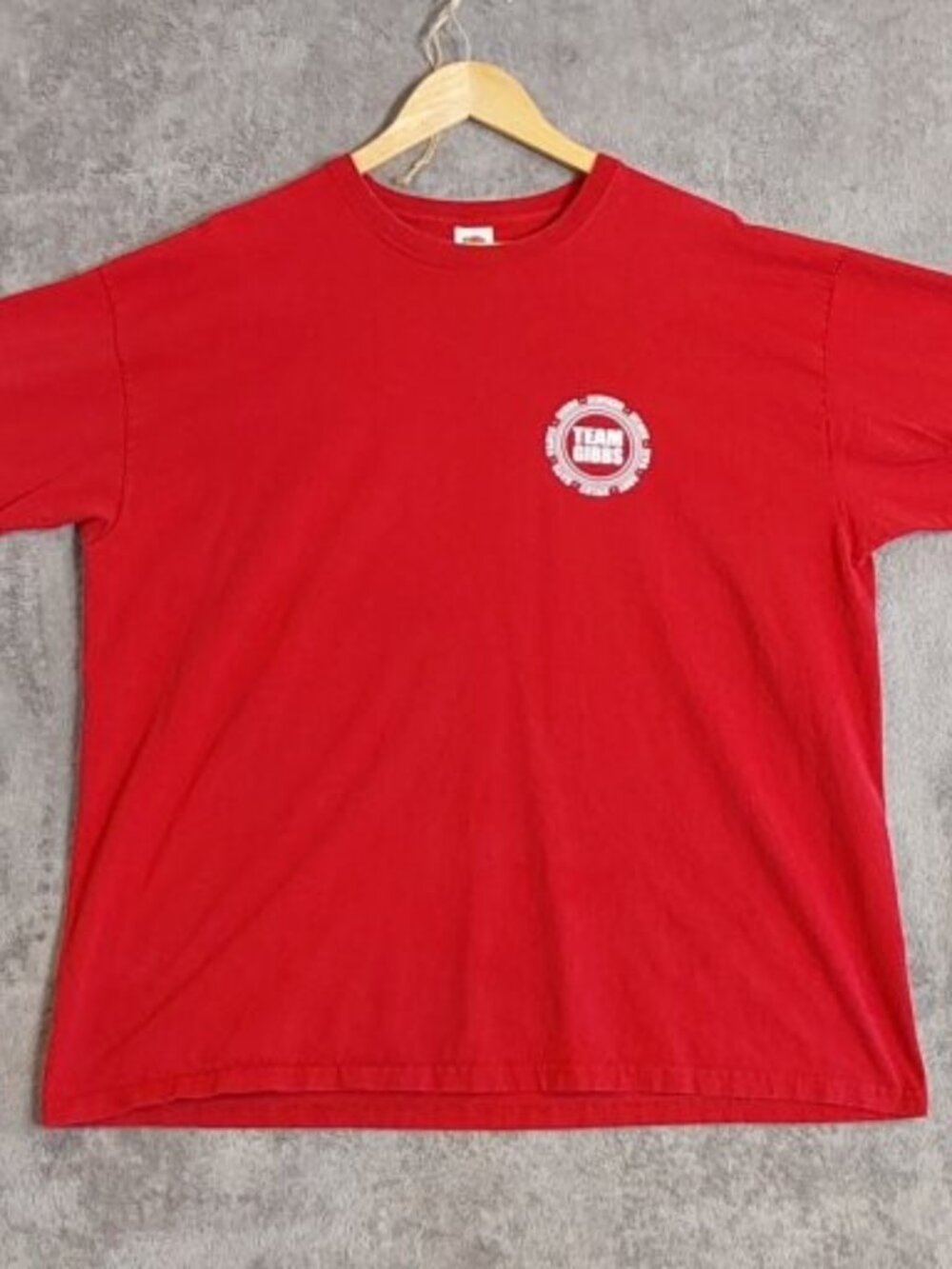 Vintage NCIS Team Gibbs DiNozzo Ziva Shirt Red Graphic T-Shirt XXL Oversized Tee